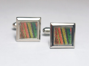 Caffeine Molecular Cufflinks